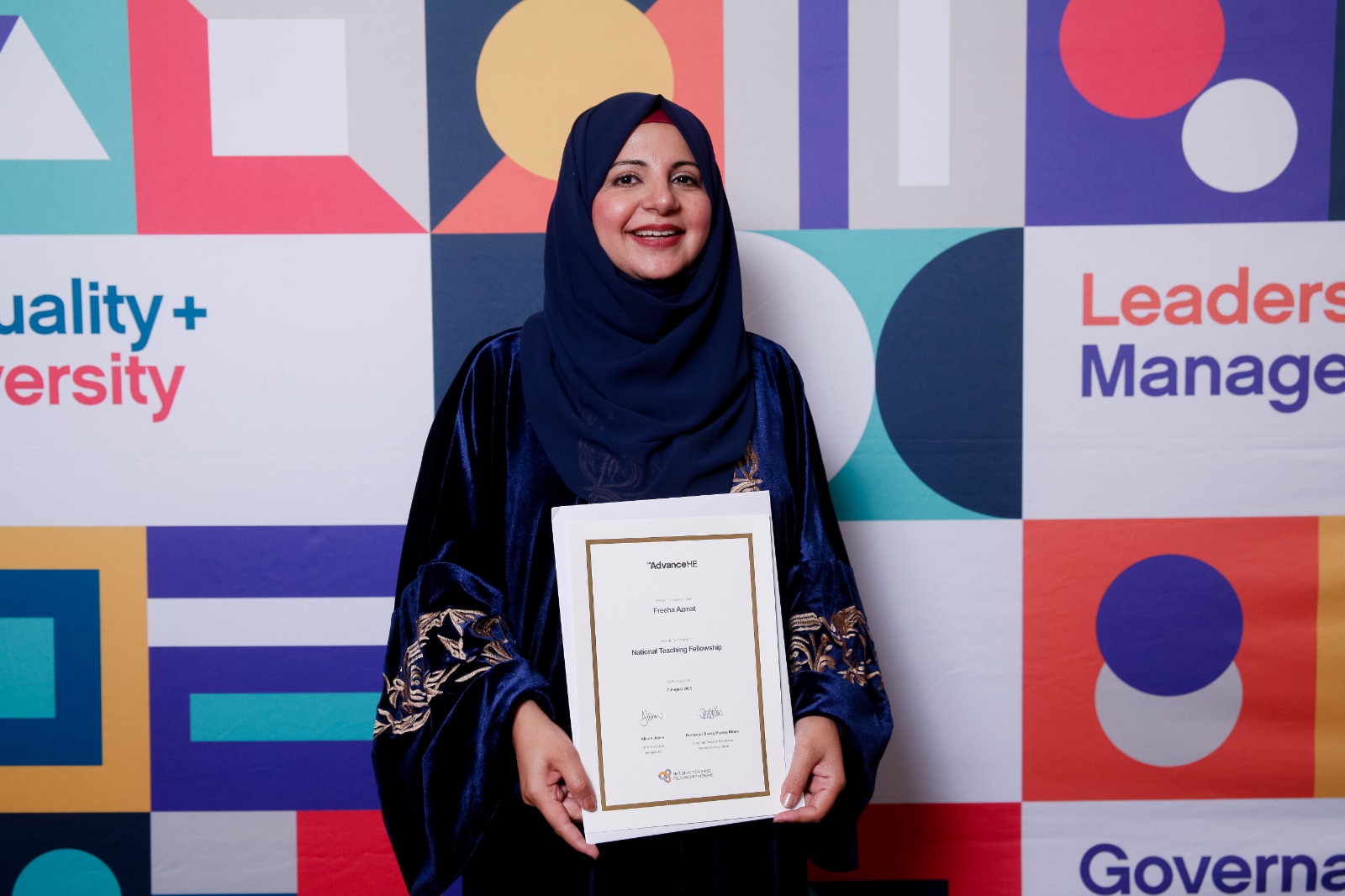 Advance HE National Teaching Fellowship Award